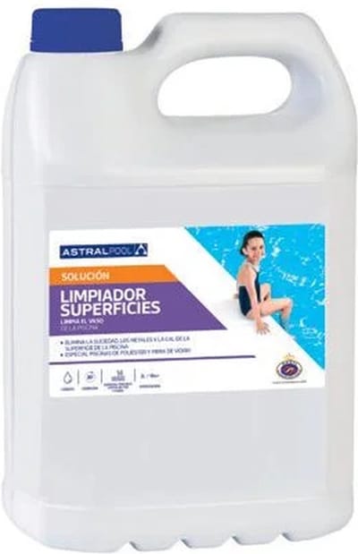 Astralpool zwembadreiniger 5 liter - verwijdert vuil, metalen en kalkaanslag