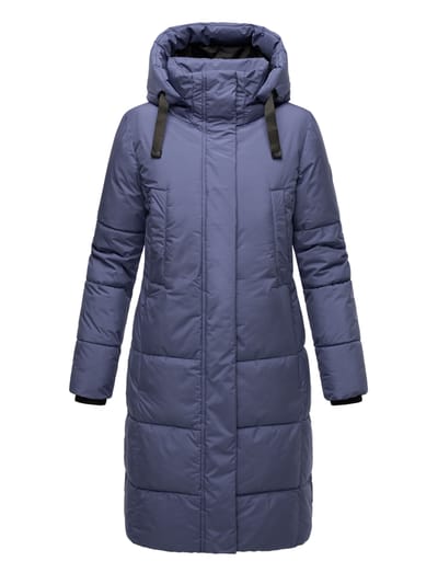 Marikoo dames winterjas Laryaa – lang, warm & met afneembare capuchon