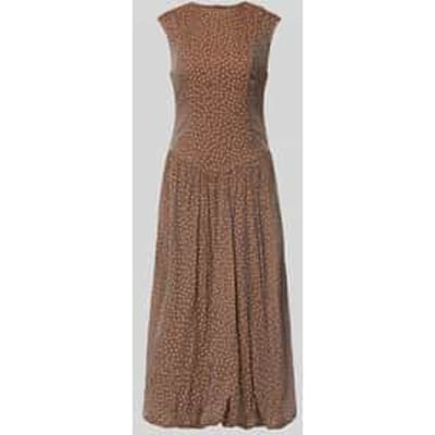 Bubble jurk met ronde hals model 'KRISSI'