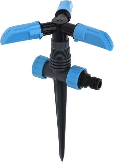 Tuinsproeier - Watergever - Planten Water Geven - Duurzaam Polypropyleen - 20 cm - Grijs Blauw Zwart