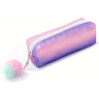 1 Stuk Regenboog Glitter Make-uptas, Draagbare Reismake-upkwast Organizer, Duurzame Handtas, Geschikt voor Reizen C