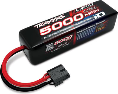 Traxxas 5000mAh 14.8v 4-cellige 25C LiPo-batterij