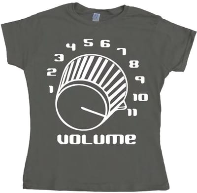 Hybris Dames T-shirt met volumeknop, Girly-model SH-5-13087-H2-8