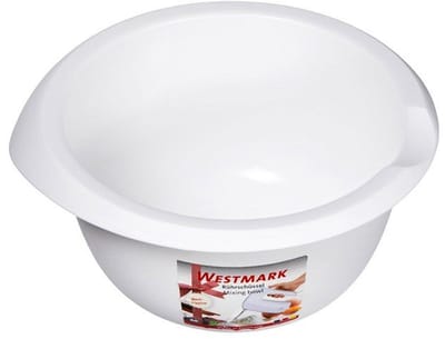 Westmark Mengkom, 2,5 l, met schenktuit, kunststof, wit, 3152227W