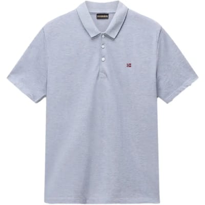Polo Shirt Korte Mouw Napapijri Ealis Polo Grijs