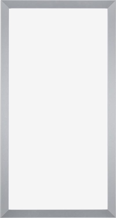 Fotolijst 20x40 cm - MDF - Zilver Glans - Cork
