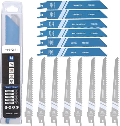 Dailygoody - Reciprocating Saw Blades - Sabre Saw Blades Set - 14