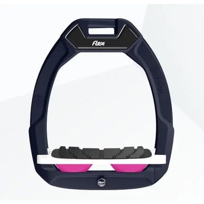 Veiligheidspaletten voor paardrijden Hellend Grip Groen/Wit/Roze Flex-On Safe-On