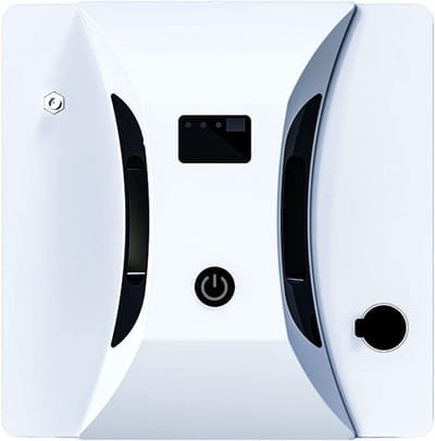 Robot voor glazenwassen - Automatische ruitenreiniger - Ramen Schoonmaken - Met Automatische Spray - 40 ml Watertank - Wit