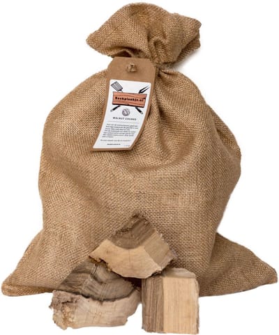 Walnoot Chunks 1,5kg | BBQ | Rookhout