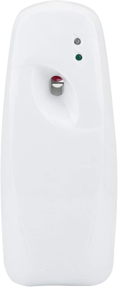 Automatische Aerosol Dispenser met Interval Tijdinstelling en Lichtsensor voor Thuis en Toilet, Eenvoudige Installatie, 24 Uur Werking, Verfrissende Spray voor Badkamer en Publieke Ruimtes