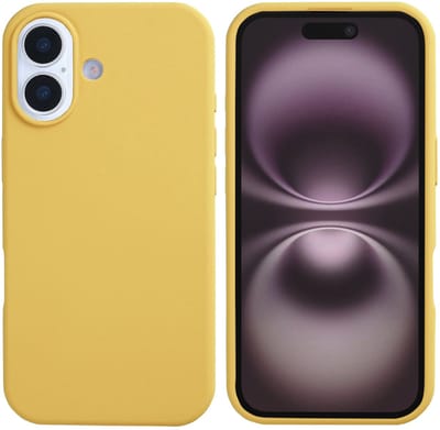 Rixus Soft TPU Phone Case For iPhone 17 Gold