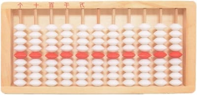 Telraam Abacus Tellen Chinese 11-cijferige Abacus Wiskundige Rekentool For Wiskundig Onderwijs 9 Kralen Boekhouding