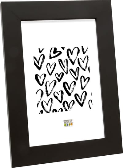Deknudt Frames fotolijst S43BK2 - tijdloos zwart - breed - foto 13x18