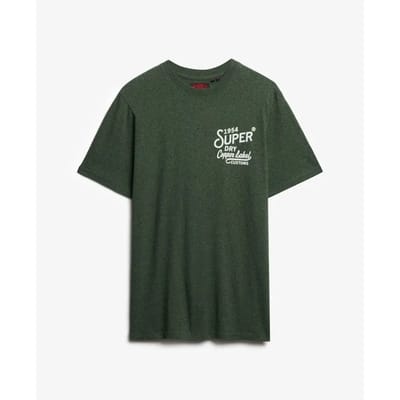 Superdry - Copper Label T-shirt met relaxte pasvorm - Heren - T-shirts