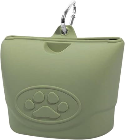 Hondensnoepzakje - Puppy snacktas - Training en wandelen - Waterdicht en geurbestendig - 113 x 95 cm - Lichtgroen