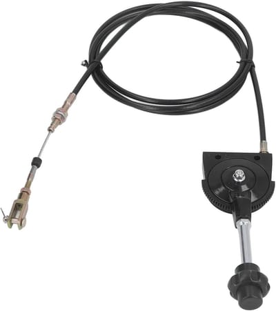 Flexibele Gaskabel voor Graafmachine - 2,5m Handmatige Versnelling, Vervangingskabel voor Motorversnelling en Accesoires