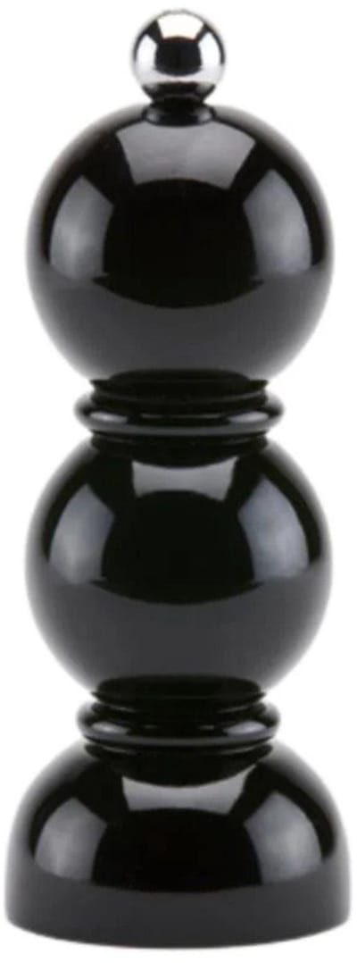 Addison Ross - Peper- en zoutmolen Mini Bobbin Black 14cm - Peper- en zoutmolen