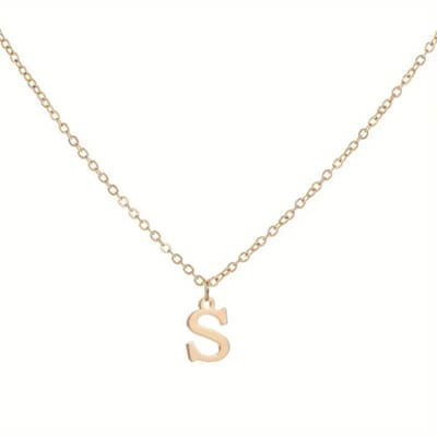 Livano Ketting - Dames - Staal - Nep zilver - Met Hanger - Nep Goud - S