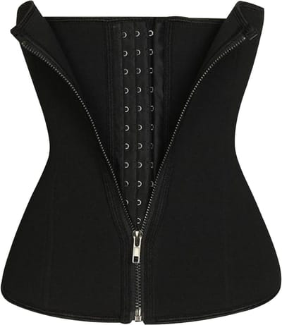Verstelbare Onderbust Corset voor Vrouwen, Taille Trainer met Haak- en Oogsluiting, Ideaal voor een Slanker Silhouet en Ondersteuning van de Buik