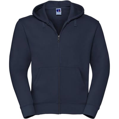 Russell Heren Authentic Full Zip Hoodie (Franse marine)