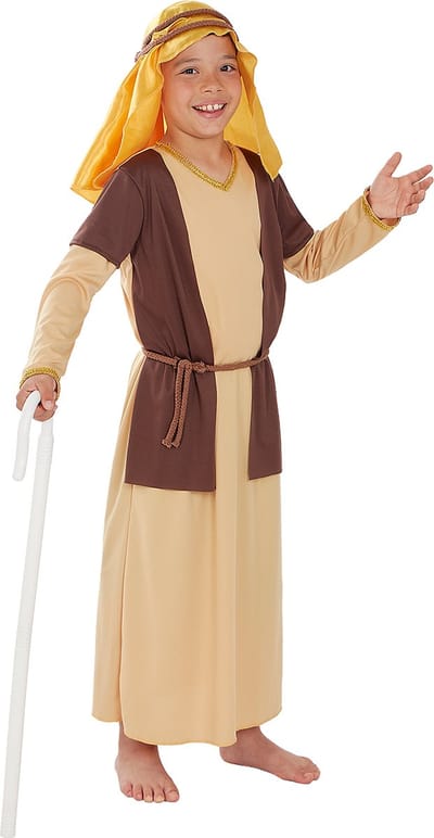 FUNIDELIA Sint Jozef Kostuum voor jongens - Maat: 97 - 104 cm - Bruin