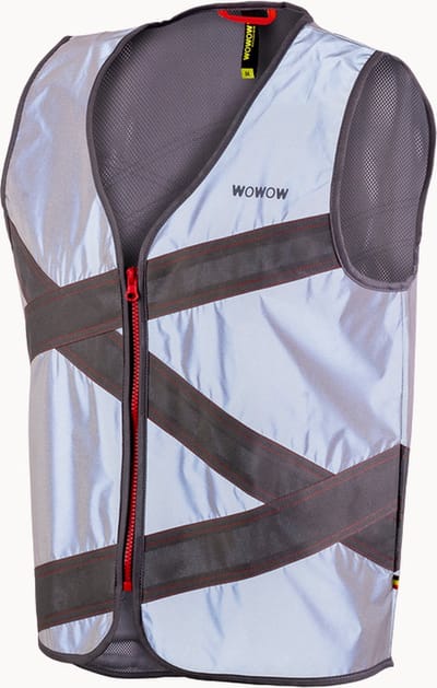 WOWOW Crossroad Jacket fietsjas met rits - volledig reflecterend - M