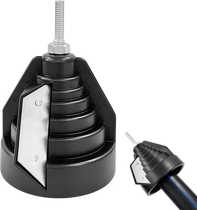 Chamfer Tool voor Plastic Buizen: Ontbraamgereedschap voor 20, 25, 32, 40, 50 en 63mm PE Pijpen, Handgereedschap voor Precisie en Afwerking