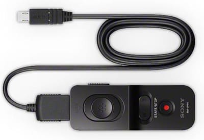 Sony RM-VPR1 - Afstandsbediening - Geschikt voor Sony NEX-/SLT/Cyber-shot-/Handy camera's