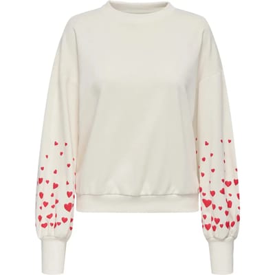 ONLY - ONLBROOKE L/S O-NECK FLOWER SWT NOOS - Dames - Sweaters
