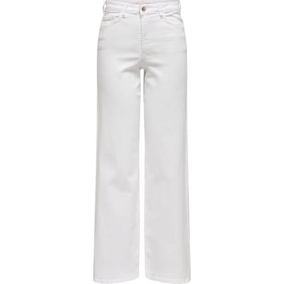 JDY - JDYFELINA-FINA HW WIDE WHITEJNS DNM NOOS - Dames - Jeans