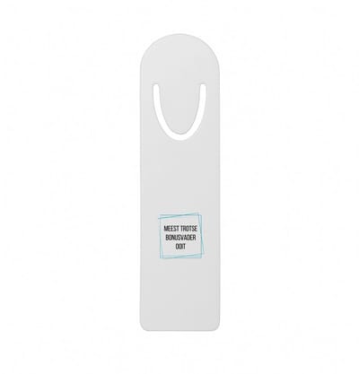 Hacebo® - meest trotse bonusvader ooit metalen boekenlegger - trotse bonusvader - vader cadeautjes - vaderdag - verjaardagscadeau - verjaardag - cadeau - geschenk - kado - gift Bladwijzer boekenleggers - 12.7 cm x 3.2cm