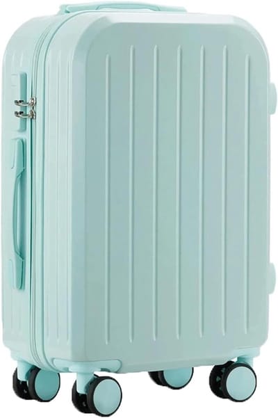 Reiskoffer met wielen - Handbagage koffer - Reizen organiseren - Lichtgewicht ABS materiaal - 56 cm - Zwart