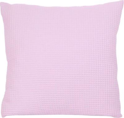 BINK Bedding Sierkussen Wafel (Pique) Roze 50 x 50 incl vulling