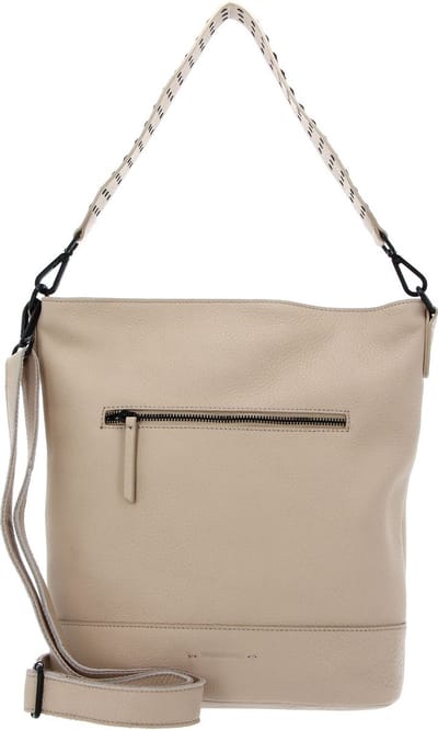 FREDsBRUDER Leren Schoudertas Little Star Collection Starship Shoulder Bag Cream Beige