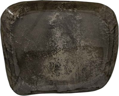 HomeBound by KY | Metalen tray organisch olive | 33x26x2cm | tray metaal olijf organisch