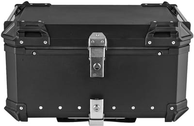 Archi Motorfiets koffer - Topkoffer – ABS Koffer - Waterdicht & Schokabsorberend – Met Sleutels & Montageset – Zwart - 65L