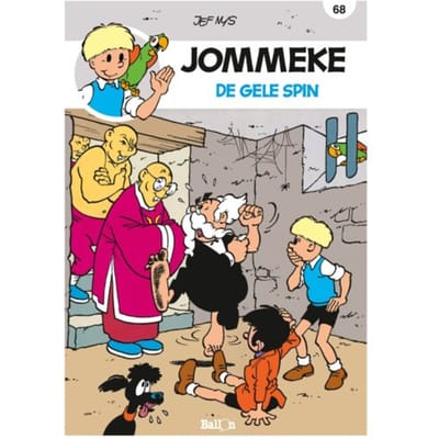 68 De Gele Spin - Jommeke Strip - Nieuwe Look
