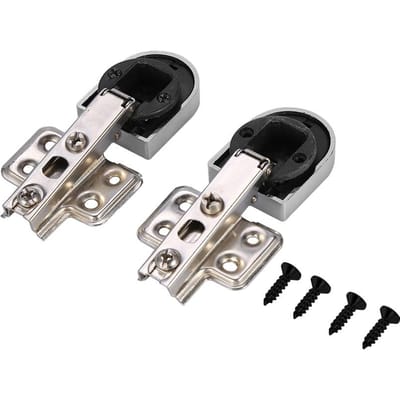 2 stuks/set Eenvoudig te installeren Type Kast Kast Kledingkast Deur Meubel Hoek Gevouwen Scharnier