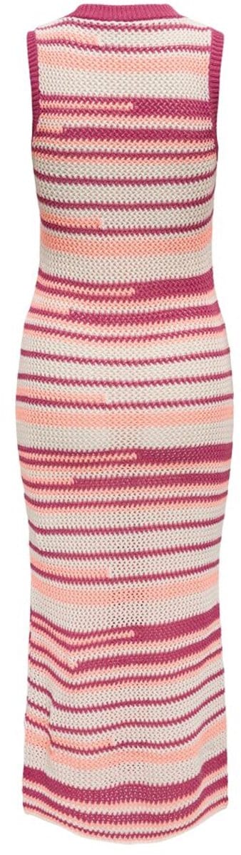 ONLY - ONLMERIDA LIFE SL O-NECK DRESS KNT - Meisjes - Maxi jurken