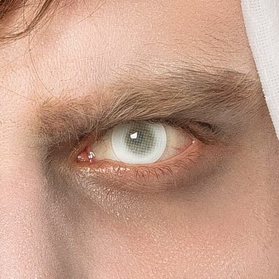 Boland - Paar weeklenzen Geest - Volwassenen - Halloween en Horror - Halloween contactlenzen - Horror