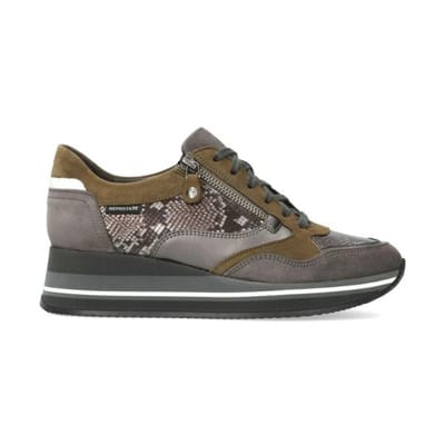 Mephisto Olimpia - dames sneaker - Grijs - maat 40 (EU) 6.5 (UK)