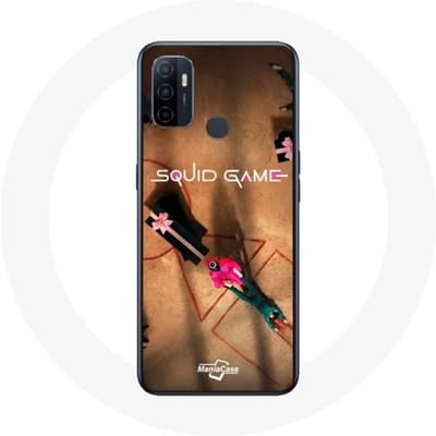 Oppo A53 hoesje Inktvisspel Logo soldaat