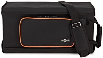2U 19-Inch Ondiepe Rack Draagtas van Gear4music