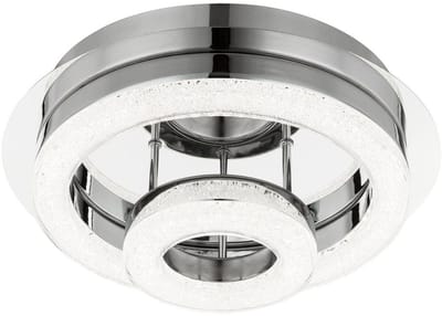 LED design plafondlamp kristal spot woonkamer eetkamer verlichting chroom lamp Globo 49223-18