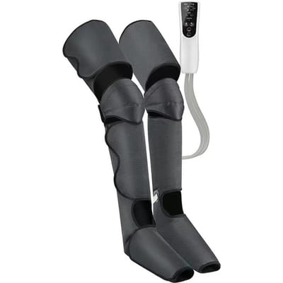 Been Lucht Pressotherapie Massager Verwarmd Voet en Knie Bevorderen Bloedcirculatie Verlichten Been Spierpijn Massage Apparaten EU Plug