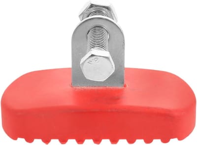 Laddervoet Kussens - Ladder Accessoires - Vloer Beschermen - Antislip Werking - 9.30X5.50X5.00CM - Rood