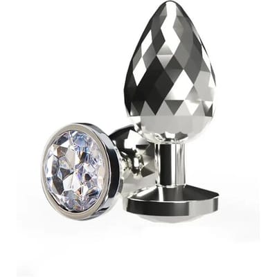 ToyJoy Anal Play Diamond Disco Buttplug - Klein