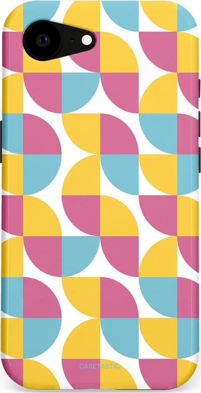 Casetastic Hoesje Geschikt voor Apple iPhone 16e Magsafe - Stijlvolle Beschermende Duo-layer Case - Cirkeldroom