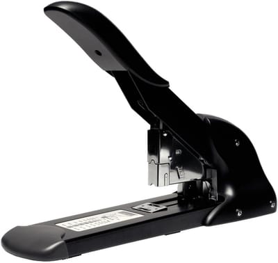 Heavy Duty Nietmachine - 210 Vellen Capaciteit - Metaal & Kunststof - Zwart